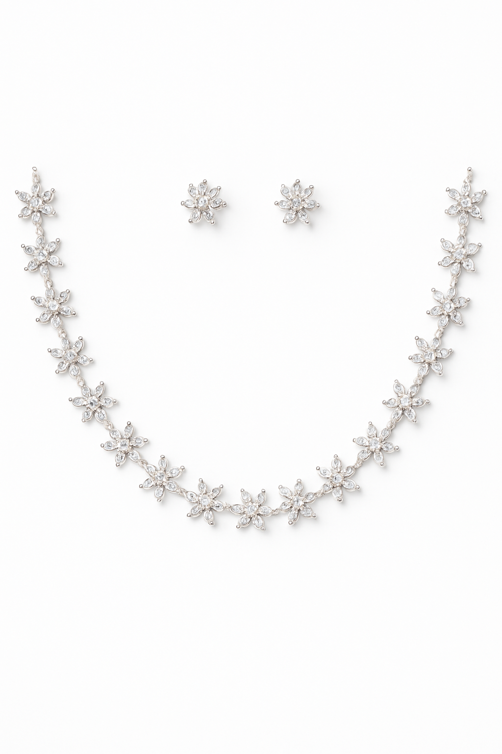 Luxury Floral Cut Necklace